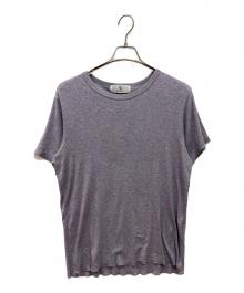 Y's（ワイズ）の古着「カシミア混Tシャツ」｜パープル