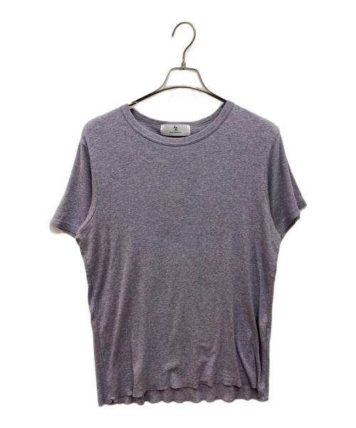Y's（ワイズ）Y's (ワイズ) カシミア混Tシャツ パープル サイズ:Lの古着・服飾アイテム