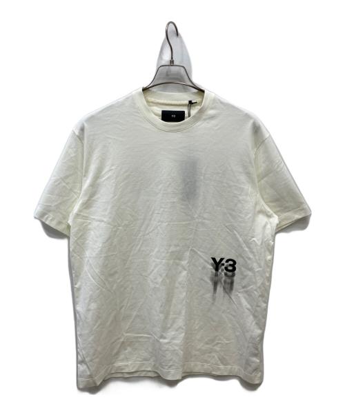 Y-3（ワイスリー）Y-3 (ワイスリー) GFX SS TEE ホワイト サイズ:M 未使用品の古着・服飾アイテム