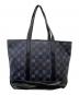 COACH (コーチ) チェックグラフィックトートバッグ ブラック：10000円