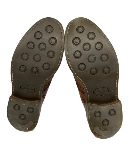 Crockett & Jones（クロケット＆ジョーンズ）Crockett & Jones (クロケット＆ジョーンズ) PEMBROKEウィングチップシューズ ブラウン サイズ:7Eの古着・服飾アイテム