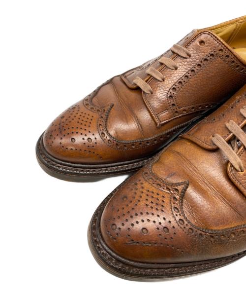 Crockett & Jones（クロケット＆ジョーンズ）Crockett & Jones (クロケット＆ジョーンズ) PEMBROKEウィングチップシューズ ブラウン サイズ:7Eの古着・服飾アイテム