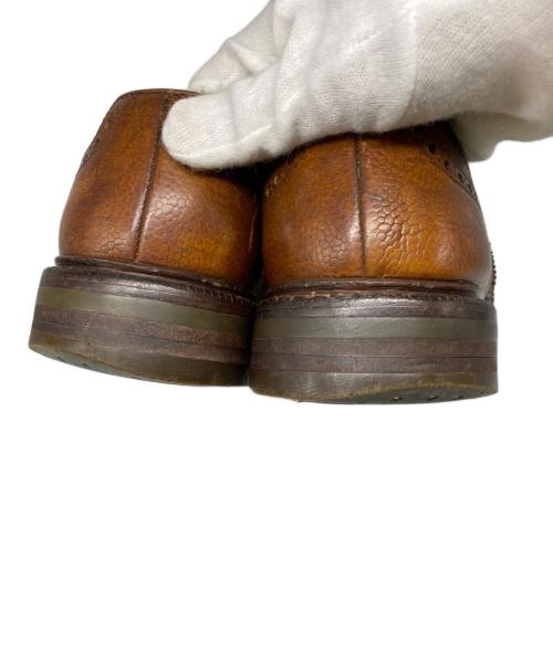 Crockett & Jones（クロケット＆ジョーンズ）Crockett & Jones (クロケット＆ジョーンズ) PEMBROKEウィングチップシューズ ブラウン サイズ:7Eの古着・服飾アイテム
