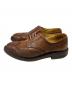 Crockett & Jones (クロケット＆ジョーンズ) PEMBROKEウィングチップシューズ ブラウン サイズ:7E：19000円