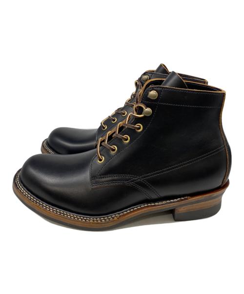 SKULL & MOSH（スカルアンドモッシュ）SKULL & MOSH (スカルアンドモッシュ) PLAIN TOE BOOTS ブラック サイズ:10の古着・服飾アイテム