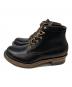SKULL & MOSH (スカルアンドモッシュ) PLAIN TOE BOOTS ブラック サイズ:10：30000円