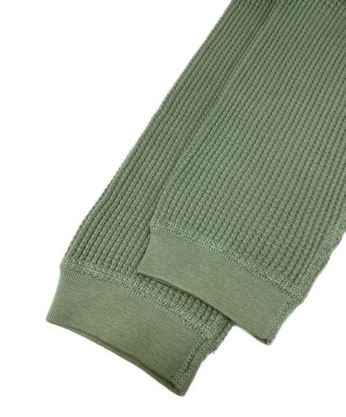 stussy（ステューシー）stussy (ステューシー) BASIC STÜSSY THERMAL グリーン サイズ:Sの古着・服飾アイテム