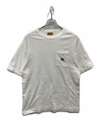 HUMAN MADEヒューマンメイド）の古着「ポケットTシャツ」｜ホワイト