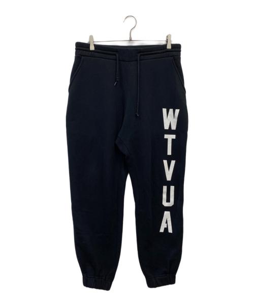 WTAPS（ダブルタップス）WTAPS (ダブルタップス) ステンシル トラウザーズスウェットパンツ ブラック サイズ:X02の古着・服飾アイテム