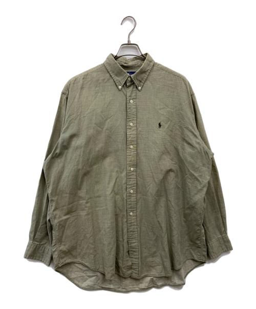 RALPH LAUREN（ラルフローレン）RALPH LAUREN (ラルフローレン) ボタンダウンシャツ カーキ サイズ:XLの古着・服飾アイテム