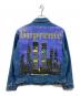 SUPREME (シュプリーム) 19SS New York painted Trucker Jacket/デニムジャケット インディゴ サイズ:M：28000円