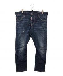 DSQUARED2（ディースクエアード）の古着「SEXY TWIST JEAN」｜インディゴ