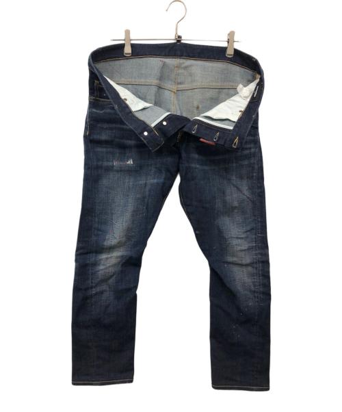 DSQUARED2（ディースクエアード）DSQUARED2 (ディースクエアード) SEXY TWIST JEAN インディゴ サイズ:52の古着・服飾アイテム