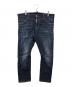 DSQUARED2（ディースクエアード）の古着「SEXY TWIST JEAN」｜インディゴ