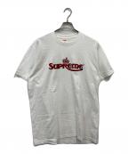 SUPREMEシュプリーム）の古着「CROWN TEE」｜ホワイト