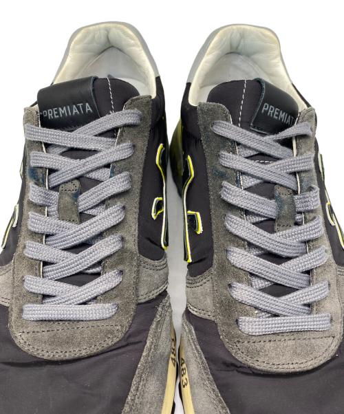 PREMIATA（プレミアータ）PREMIATA (プレミアータ) ルーシー スニーカー ブラック×イエロー サイズ:44の古着・服飾アイテム