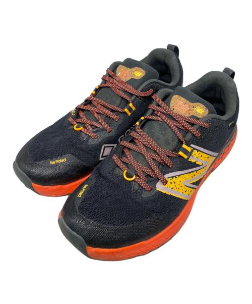 NEW BALANCE（ニューバランス）NEW BALANCE (ニューバランス) Fresh Foam X Hierro v7 GTX ブラック×オレンジ サイズ:28.5の古着・服飾アイテム