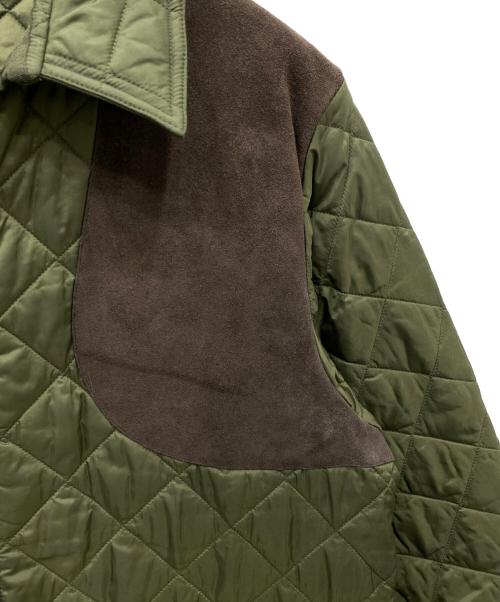 Barbour（バブアー）Barbour (バブアー) new keeperwear quilt/キルティングジャケット グリーン サイズ:Sの古着・服飾アイテム