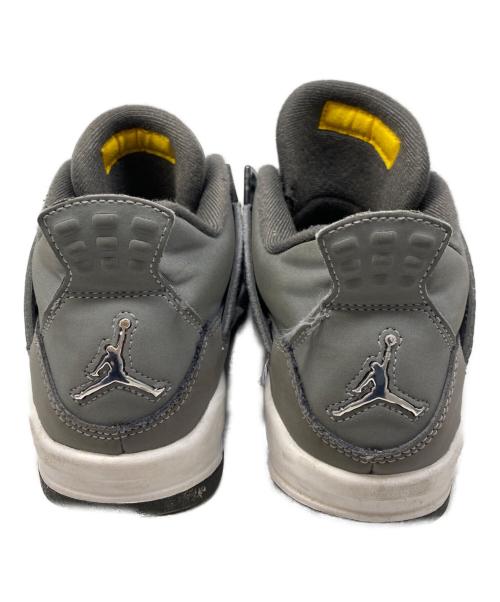 NIKE（ナイキ）NIKE (ナイキ) GS Air Jordan 4 Retro グレー サイズ:22.5の古着・服飾アイテム