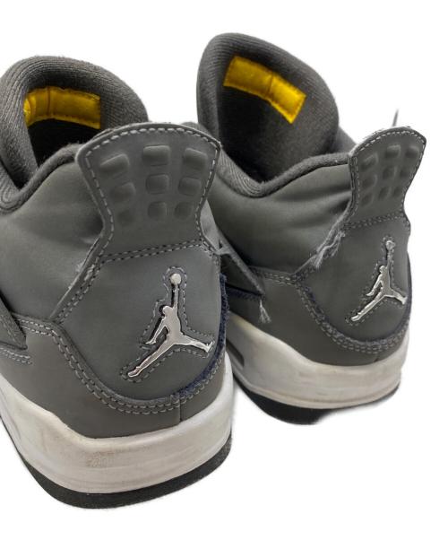 NIKE（ナイキ）NIKE (ナイキ) GS Air Jordan 4 Retro グレー サイズ:22.5の古着・服飾アイテム
