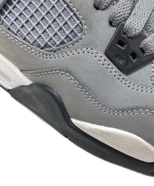NIKE（ナイキ）NIKE (ナイキ) GS Air Jordan 4 Retro グレー サイズ:22.5の古着・服飾アイテム