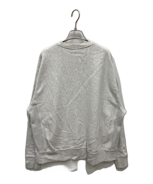 Champion REVERSE WEAVE（チャンピオン リバース ウィーブ）Champion REVERSE WEAVE (チャンピオン リバース ウィーブ) 3段プリントスウェット グレー サイズ:3XLの古着・服飾アイテム