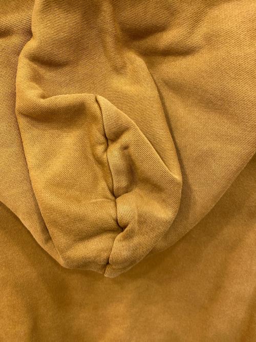 YZY（イージー）YZY (イージー) Double Layer P Hoodie ブラウン サイズ:Lの古着・服飾アイテム