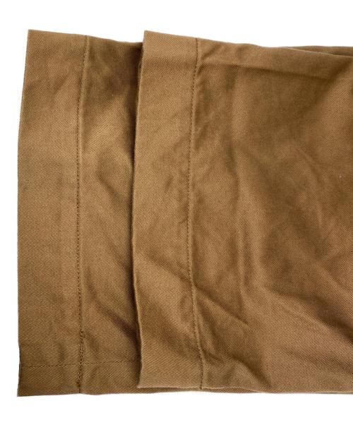 WACKO MARIA（ワコマリア）WACKO MARIA (ワコマリア) DOUBLE PLEATED CHINO TROUSERS ブラウン サイズ:Lの古着・服飾アイテム