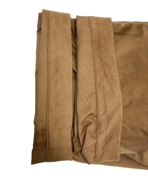 WACKO MARIA（ワコマリア）WACKO MARIA (ワコマリア) DOUBLE PLEATED CHINO TROUSERS ブラウン サイズ:Lの古着・服飾アイテム
