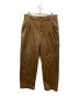 WACKO MARIA（ワコマリア）の古着「DOUBLE PLEATED CHINO TROUSERS」｜ブラウン