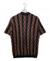 WACKO MARIA (ワコマリア) KNIT POLO SHIRT TYPE-3 ブラウン サイズ:XL：16000円