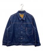 LEVI'Sリーバイス）の古着「Type1 Truckerデニムジャケット」｜ネイビー