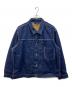 LEVI'S（リーバイス）の古着「Type1 Truckerデニムジャケット」｜ネイビー