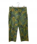 BUZZ RICKSON'Sバズリクソンズ）の古着「MITCHELL PATTERN CAMOUFLAGE TROUSERS」｜グリーン