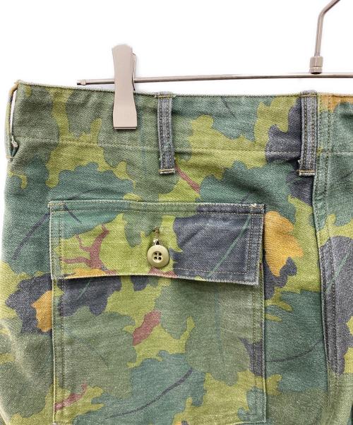BUZZ RICKSON'S（バズリクソンズ）BUZZ RICKSON'S (バズリクソンズ) MITCHELL PATTERN CAMOUFLAGE TROUSERS グリーン サイズ:Lの古着・服飾アイテム