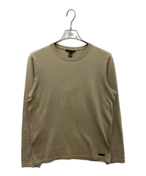 LOUIS VUITTON（ルイ ヴィトン）LOUIS VUITTON (ルイ ヴィトン) コットンカシミヤブレンドニット ベージュ サイズ:Sの古着・服飾アイテム