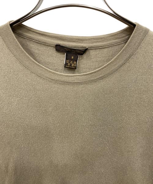 LOUIS VUITTON（ルイ ヴィトン）LOUIS VUITTON (ルイ ヴィトン) コットンカシミヤブレンドニット ベージュ サイズ:Sの古着・服飾アイテム