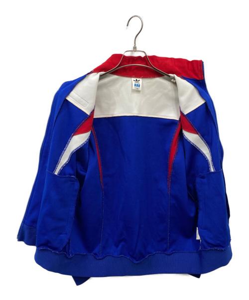 adidas（アディダス）adidas (アディダス) ジャケット ブルー サイズ:Lの古着・服飾アイテム