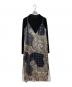 Ameri（アメリ）の古着「TROMPE L'OEIL SET TOP CAMI DRESS」｜ブラック