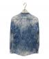 DSQUARED2 (ディースクエアード) Distressed Cotton Denim Long Sleeve Shirt ブルー サイズ:42：6000円