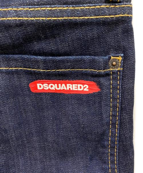 DSQUARED2（ディースクエアード）DSQUARED2 (ディースクエアード) Slim Jean デニムパンツ インディゴ サイズ:42の古着・服飾アイテム