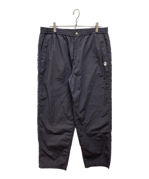 A BATHING APE（アベイシングエイプ）A BATHING APE (アベイシングエイプ) ONE POINT EASY PANTS ブラック サイズ:XLの古着・服飾アイテム