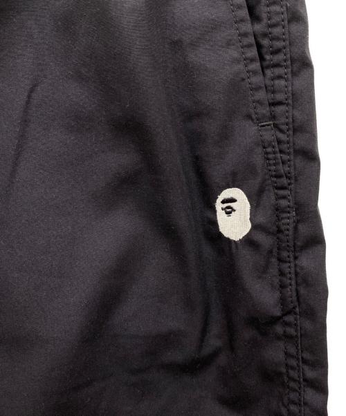 A BATHING APE（アベイシングエイプ）A BATHING APE (アベイシングエイプ) ONE POINT EASY PANTS ブラック サイズ:XLの古着・服飾アイテム