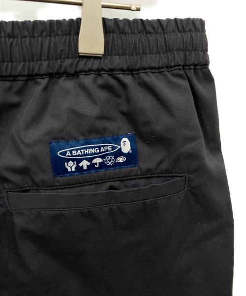 A BATHING APE（アベイシングエイプ）A BATHING APE (アベイシングエイプ) ONE POINT EASY PANTS ブラック サイズ:XLの古着・服飾アイテム
