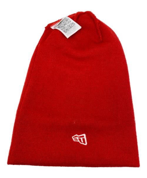 A BATHING APE（アベイシングエイプ）A BATHING APE (アベイシングエイプ) New Era (ニューエラ) ニット帽 レッド サイズ:FREEの古着・服飾アイテム