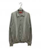 SUPREMEシュプリーム）の古着「12SS PoloCardigan」｜グレー