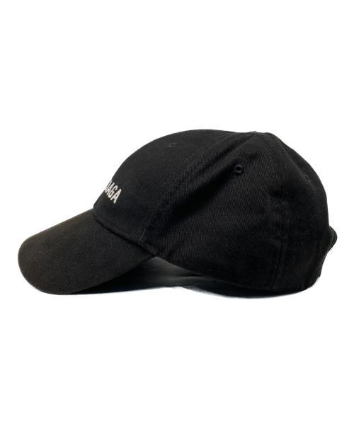 BALENCIAGA（バレンシアガ）BALENCIAGA (バレンシアガ) ARCHETYPE logo cap ブラック サイズ:L（59㎝）の古着・服飾アイテム