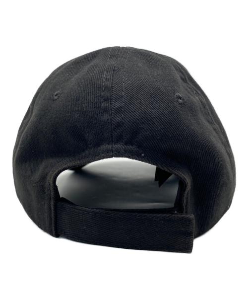 BALENCIAGA（バレンシアガ）BALENCIAGA (バレンシアガ) ARCHETYPE logo cap ブラック サイズ:L（59㎝）の古着・服飾アイテム