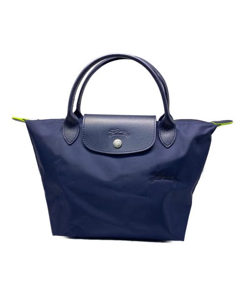 LONGCHAMP（ロンシャン）LONGCHAMP (ロンシャン) ル プリアージュハンドバッグS ネイビーの古着・服飾アイテム