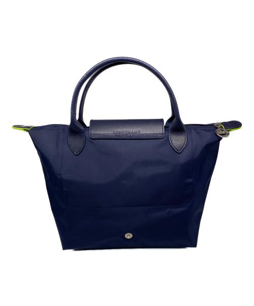 LONGCHAMP（ロンシャン）LONGCHAMP (ロンシャン) ル プリアージュハンドバッグS ネイビーの古着・服飾アイテム